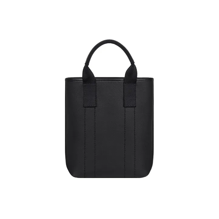 GIVENCHY Coated Canvas Tote Bag Shopping Bag Handbag Small Size Men's Black-2
