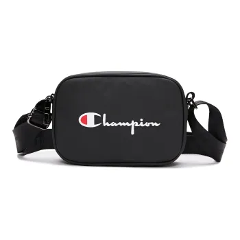Champion Polyvinyl Chloride Crossbody Bag Medium Size Unisex Black