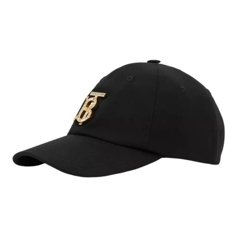 Burberry Baseball Caps Women's Black-0