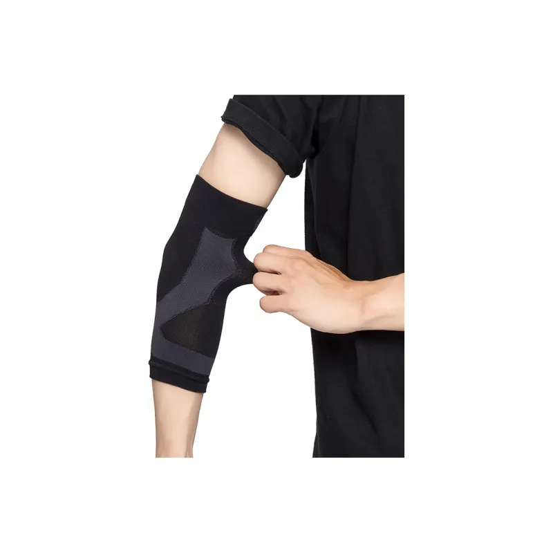 SCONCEPT Running Hiking Elbow Pads Breathable Rehabilitation Compression Black Polyester Basic Protective Equipment-4