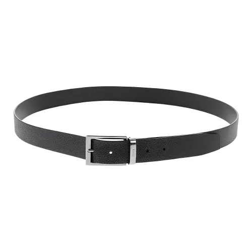 Ermenegildo Zegna Leather Belts Women's Black