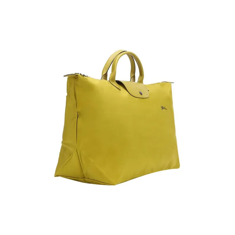 LONGCHAMP Le Pliage Club Dumpling Bag Travel Bag Handbags Large Size Women's Yellow-1