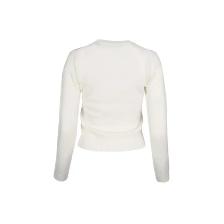 LOVE MOSCHINO FW22 Sweater Women's White-1