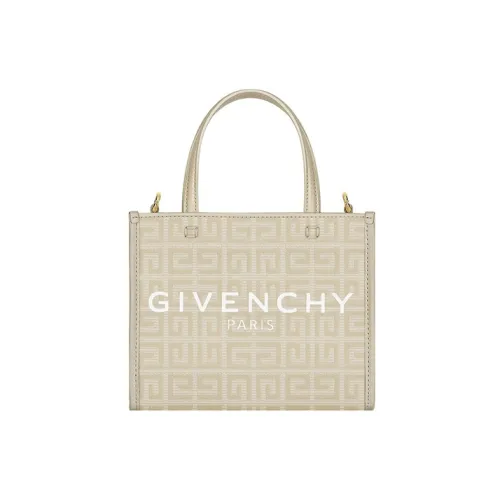 GIVENCHY Coated Canvas Tote Bag Shopping Bag Shoulder Bag Crossbody Bag Handbag Mini Women's Natural Beige