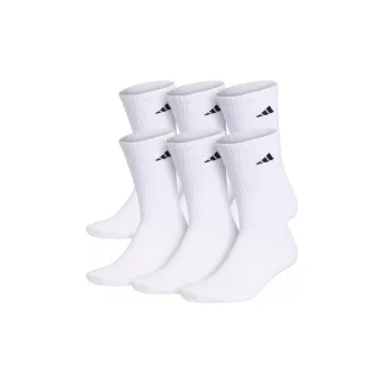 Adidas Free Shipping With AdiClub Athletic Cushioned Crew 6 Pairs