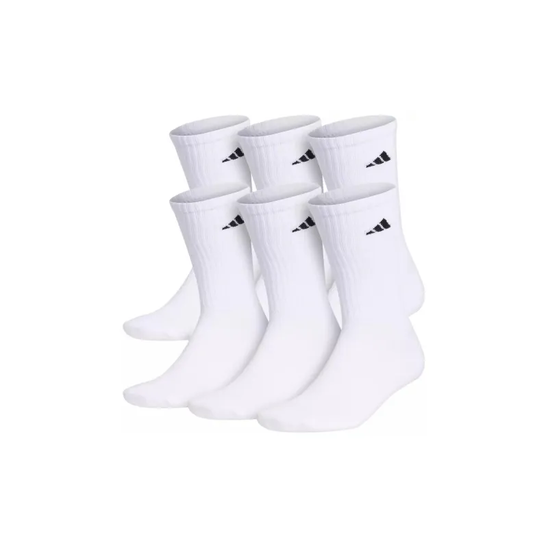 Adidas Free Shipping With AdiClub Athletic Cushioned Crew 6 Pairs-0