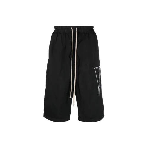 RICK OWENS Casual Shorts Men Black