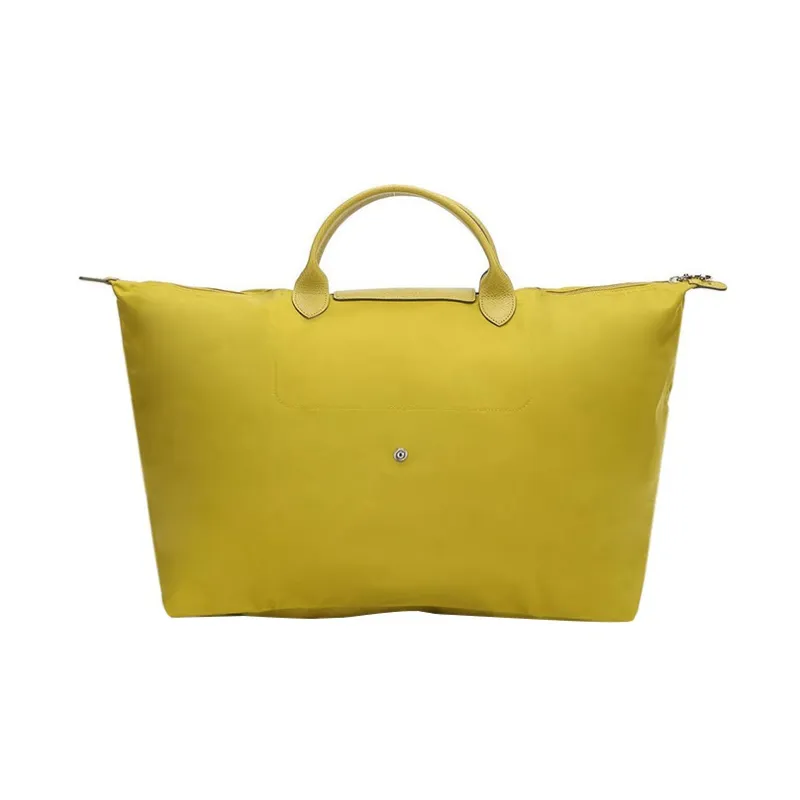 LONGCHAMP Le Pliage Club Dumpling Bag Travel Bag Handbags Large Size Women's Yellow-2