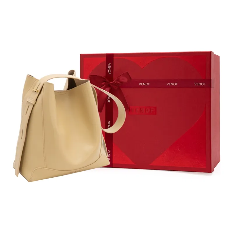 VENOF Cow Leather Tote Bag, Shopping Bag, Bucket Bag, Shoulder Bag Regular Women's Multicolor-4