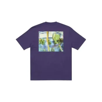 PALACE T-Shirts Unisex Purple