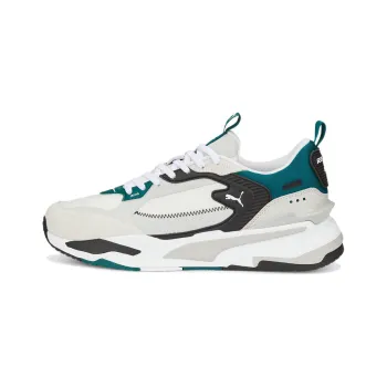 PUMA RS-Fast Limiter Suede Anti-Slip Wear-Resistant Low-Top Sports Casual Shoes Unisex White Green