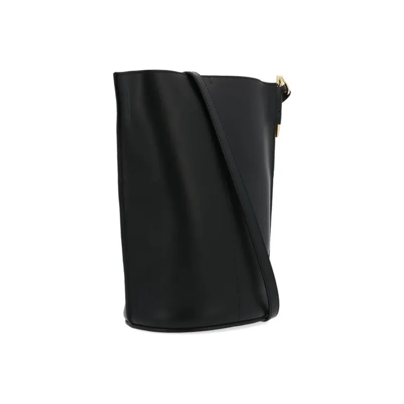 LOEWE Gate Natural Calfskin Bucket Bags Shoulder Bag Crossbody Bag Women's Black-2