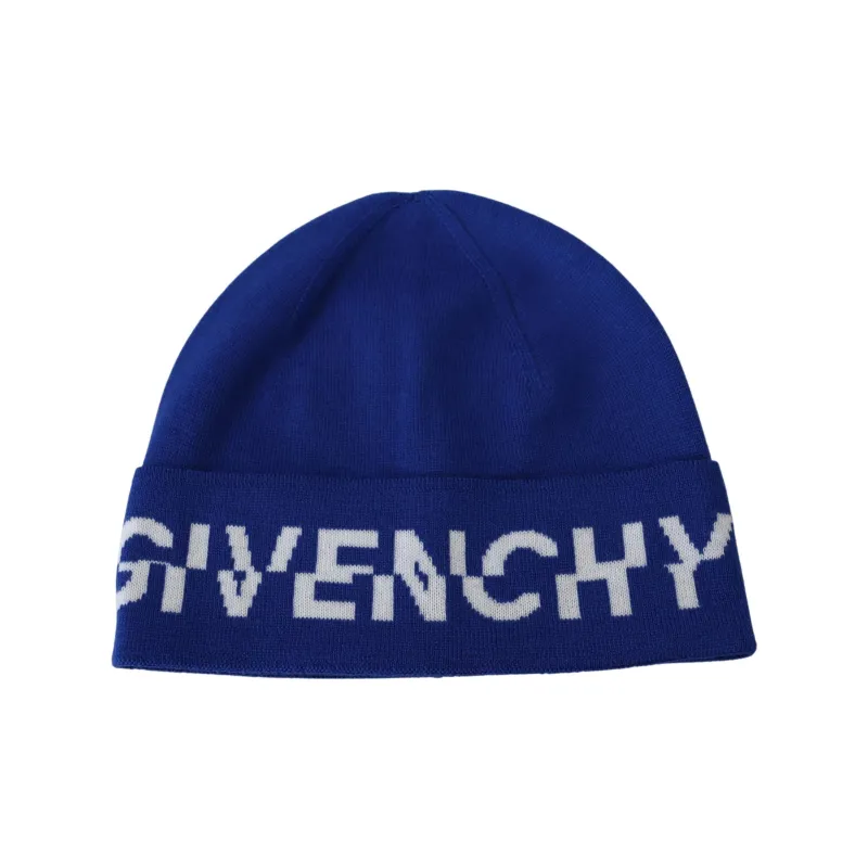 Givenchy Logo Wool Beanie-0
