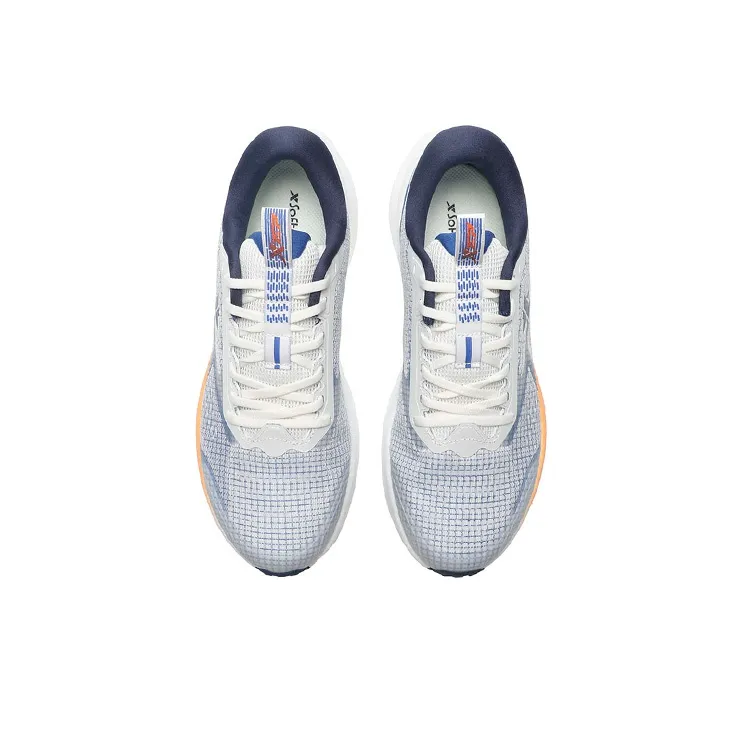 XTEP Cushioning Low-Top Running Shoes Men's White Blue-3