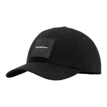 Burberry X Minecraft Logo Applique Cotton Gabardine Baseball Cap