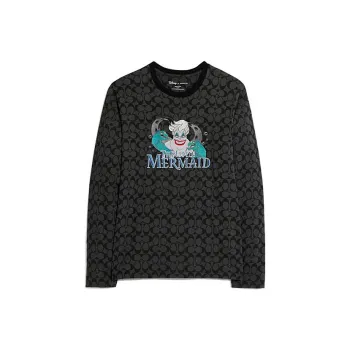 Disney X COACH T Shirts Men Black
