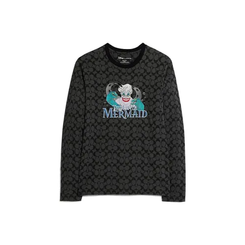 Disney X COACH T-Shirts Men Black