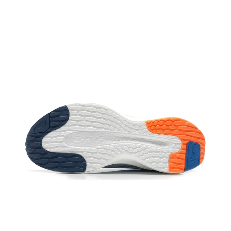 XTEP Cushioning Low-Top Running Shoes Men's White Blue-5
