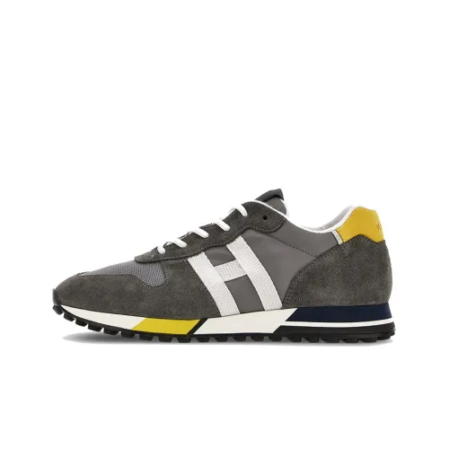 HOGAN Panelled Suede Sneakers