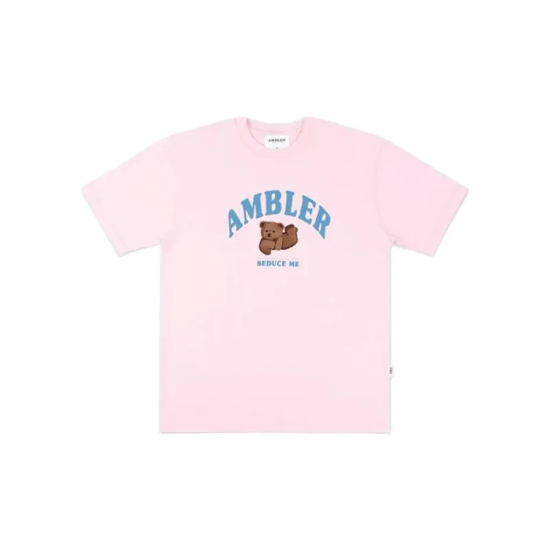 Ambler T Shirts Unisex Pink-0