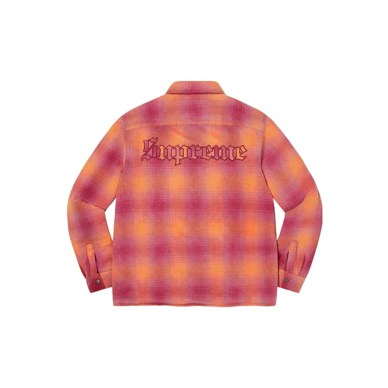 Supreme Shearling Lined Flannel Shirt - Cheap Rcj Jordan Outlet
