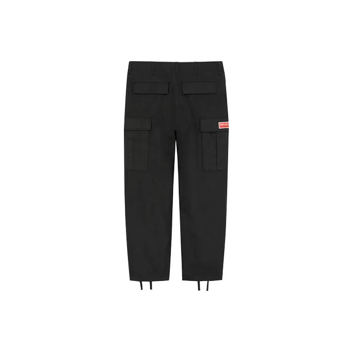 KENZO Cargo Pants Men Black-1
