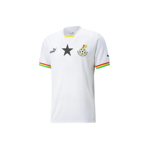 PUMA Ghana Home Soccer Jerseys Men White