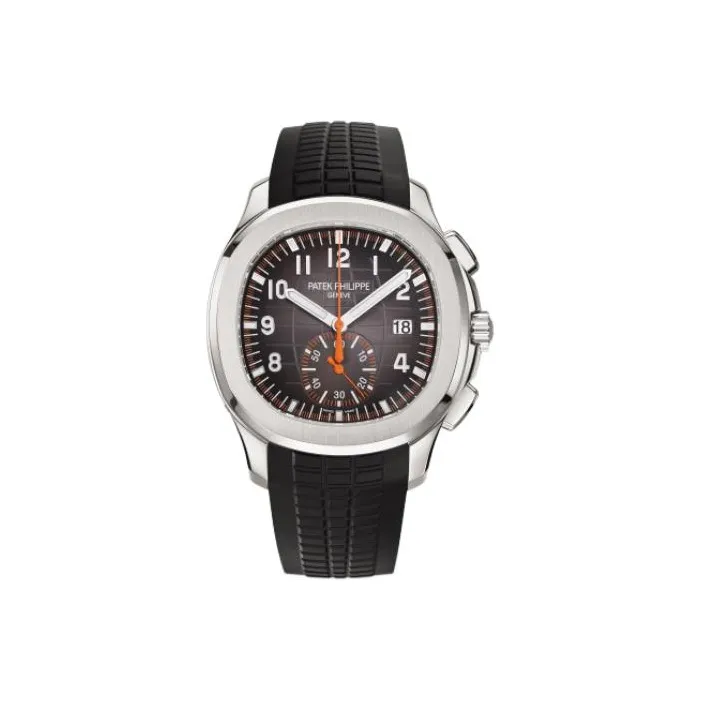 PATEK PHILIPPE 2023 Pre-owned Aquanaut Chronograph 'Tiffany & Co.' 42mm-0