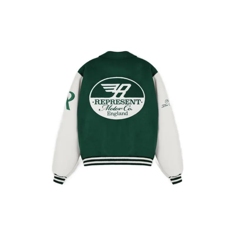 REPRESENT Racing Team Varsity Jacket-1