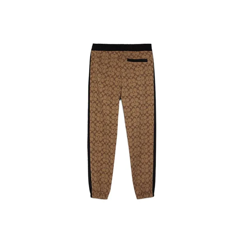 COACH FW22 Sports Pants Men's Khaki-1