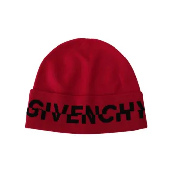 Givenchy Logo Wool Beanie