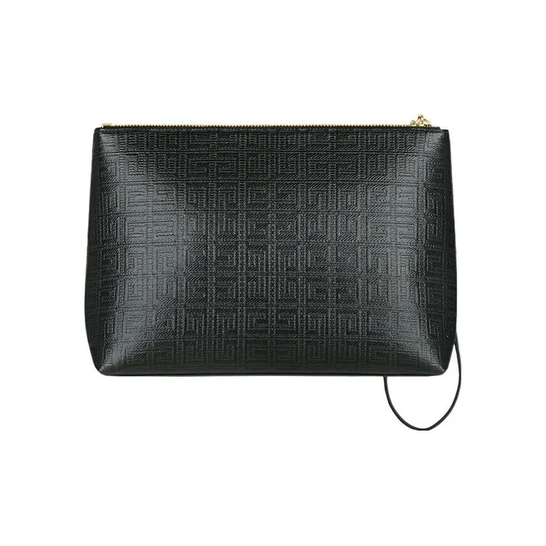 GIVENCHY 4G Cotton Wallet Tubas Women's Black-2