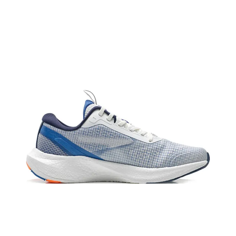 XTEP Cushioning Low-Top Running Shoes Men's White Blue-1
