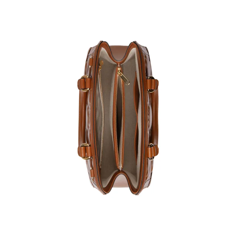 GUCCI Quilting Leather Tote Bag Shopping Bag Shoulder Bag Crossbody Bag Handbag Women's Brown-5