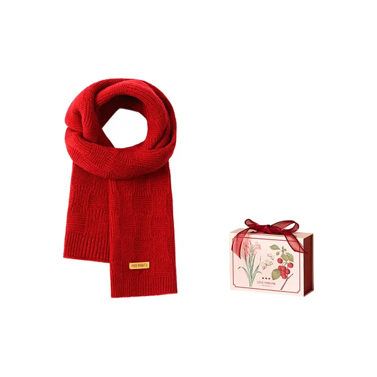 FREE RABBITⅡ Knit Scarves Unisex-8