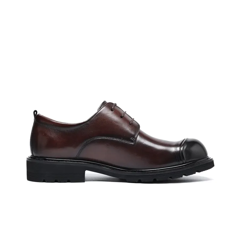 C°BANNER Dress Shoes Men Low Top Brown-1