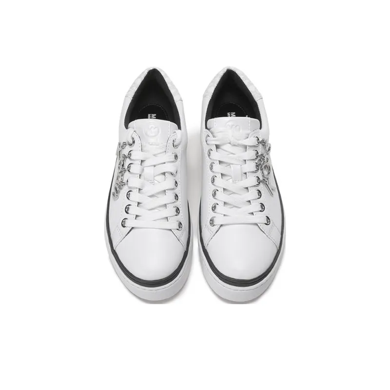 Michael Michael Kors Logo-charm Leather Sneakers-3