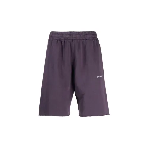 OFF-WHITE Casual Shorts Men Purple