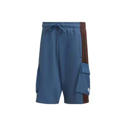 Adidas Casual Shorts Men Blue