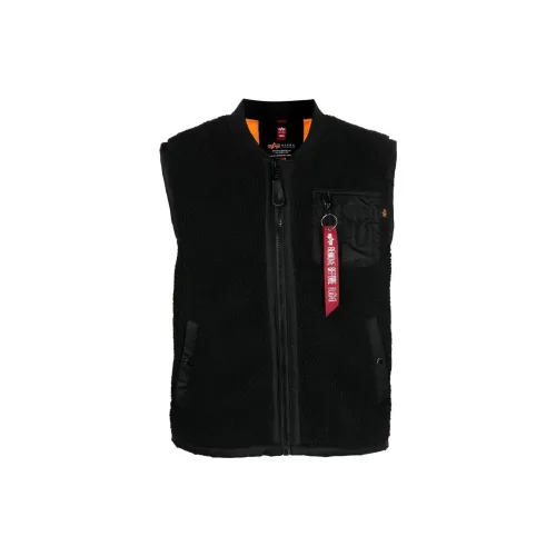 Alpha Industries Vests Men Black