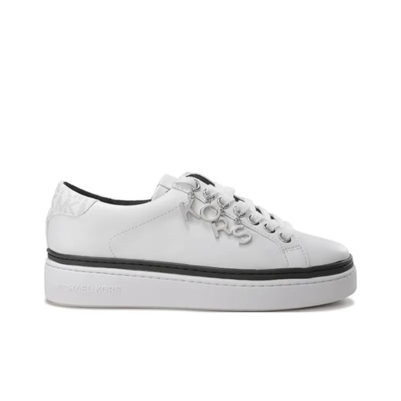 Michael Michael Kors Logo-charm Leather Sneakers-1