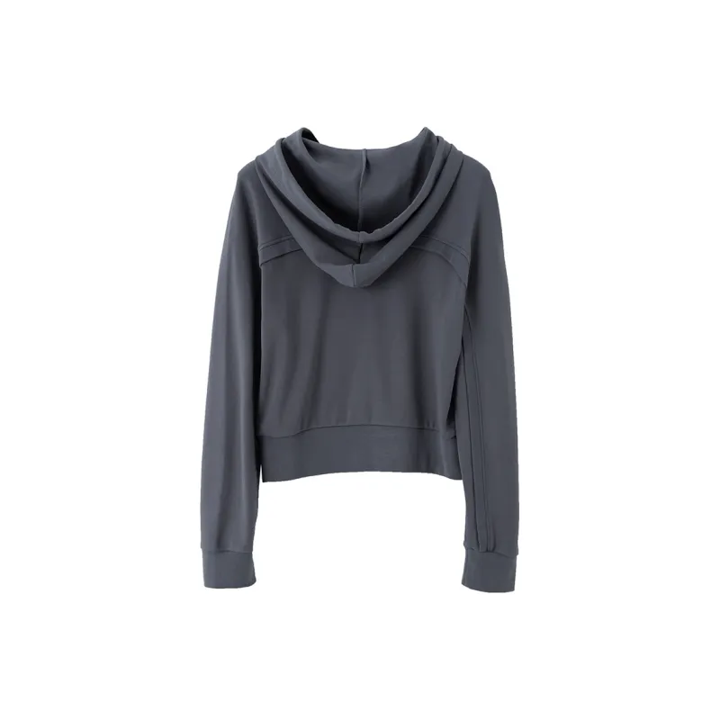SOON FLOWER Sweatshirt Women's Gray-1