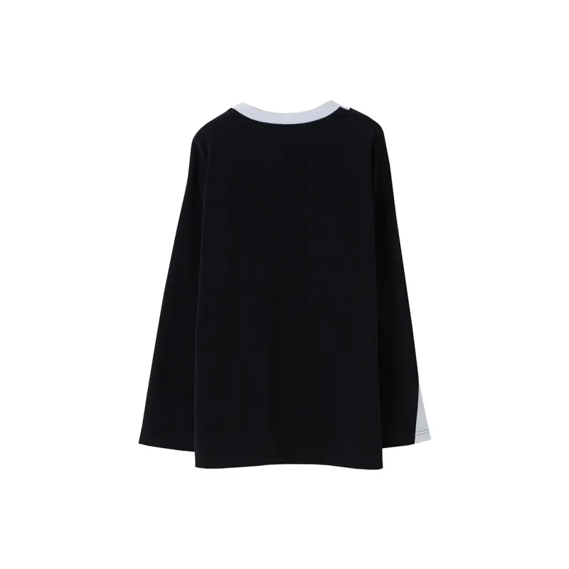 SOON FLOWER T Shirt Women's Black Summer-1