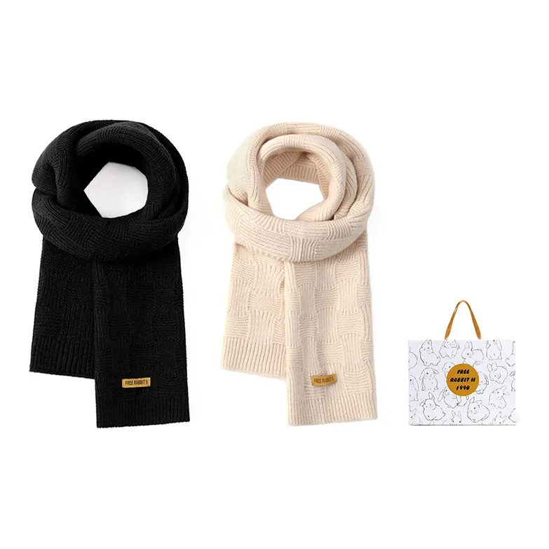 FREE RABBITⅡ Knit Scarves Unisex-11
