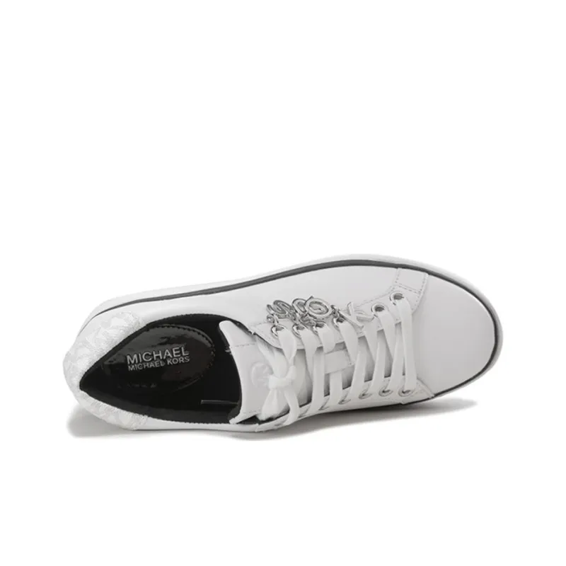 Michael Michael Kors Logo-charm Leather Sneakers-4
