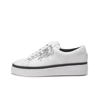 Michael Michael Kors Logo charm Leather Sneakers