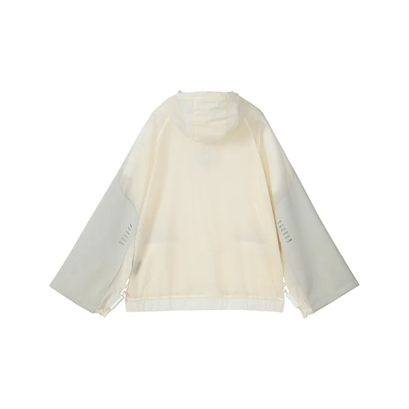 NORVINCY Oversized Hoodie With Half Open Collar From Trendy Brand Unisex-4