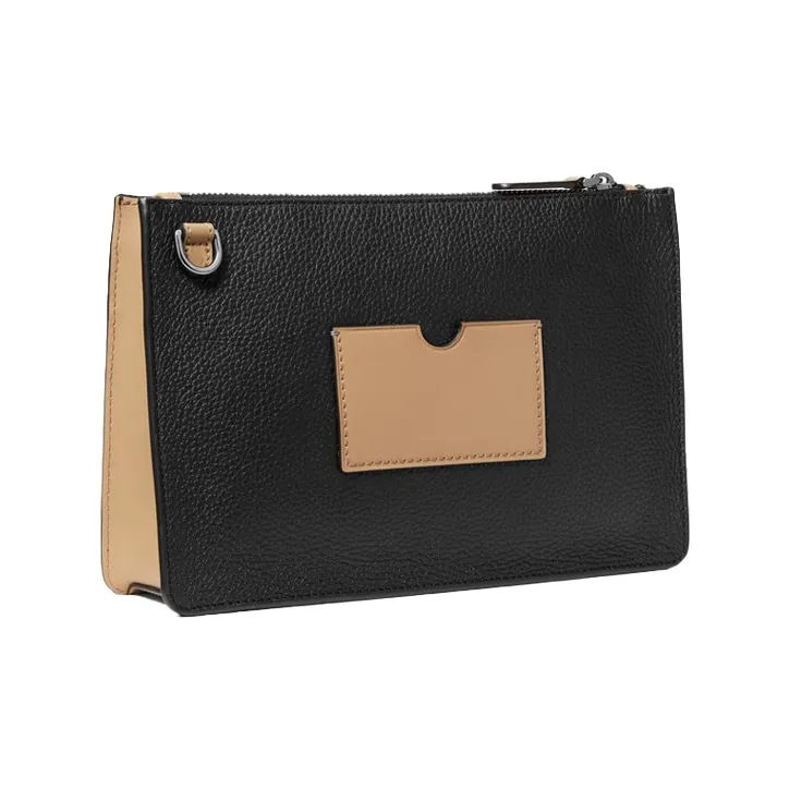 MICHAEL KORS Shoulder Bag Crossbody Bag Small Size Men's Black/Camel-1