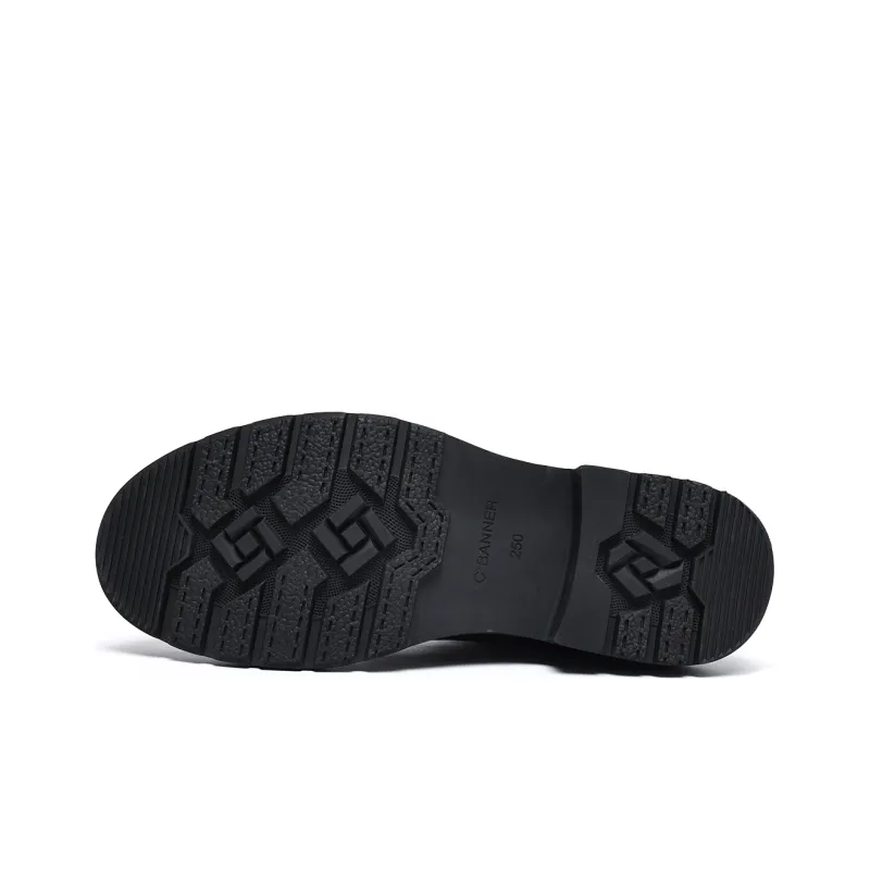 C°BANNER Dress Shoes Men Low Top Brown-4