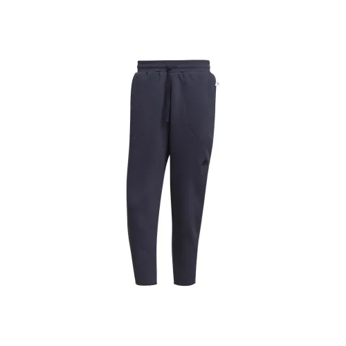 Adidas Casual Pants Men Navy Blue